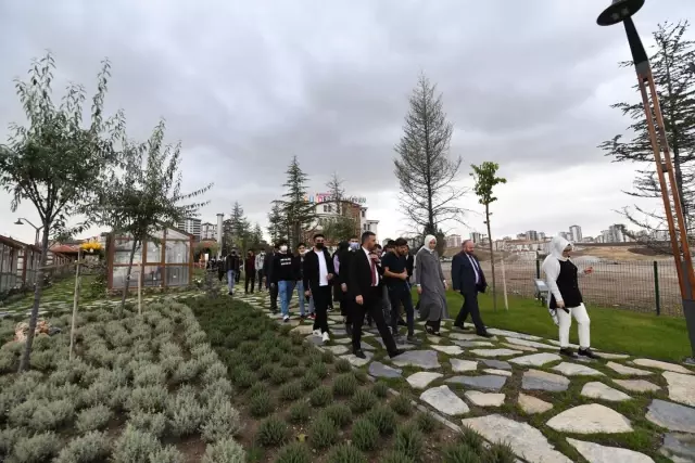Pursaklar Belediye Başkanı Çetin, Endemik Vadi'de gençlerle buluştu