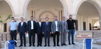 Rektör Prof. Dr. Özcoşar, Nusaybin Meslek Yüksek Okulunda incelemelerde bulundu