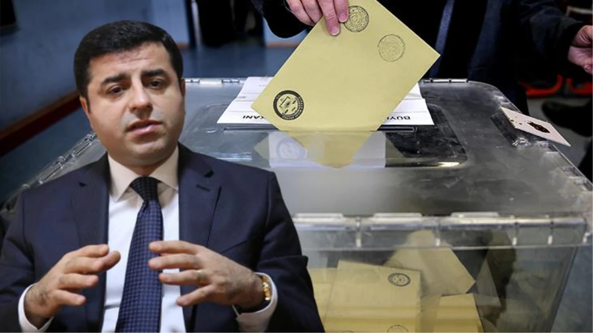 Son ankette çarpıcı detay! HDP seçmeninin yüzde 68.9'u "Demirtaş'ın işaretiyle hareket ederim" yanıtı verdi