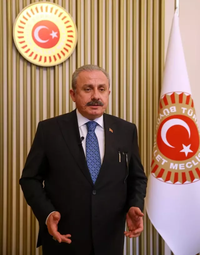TBMM Başkanı Şentop, Avrasya Medya Forumu'na video mesaj gönderdi