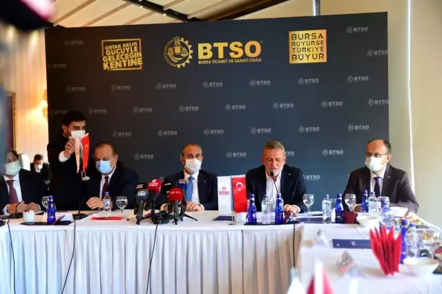 Adalet Bakanı Gül, BTSO Tahkim ve Arabulucuk Merkezini açtı