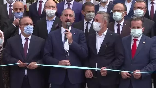 Adalet Bakanı Gül, BTSO Tahkim Arabuluculuk Merkezi'nin açılışında konuştu