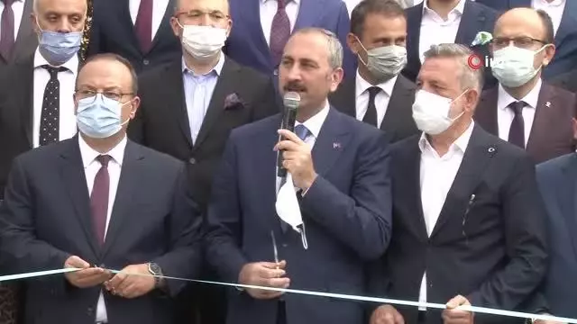 Adalet Bakanı Gül, BTSO Tahkim ve Arabulucuk Merkezini açtı
