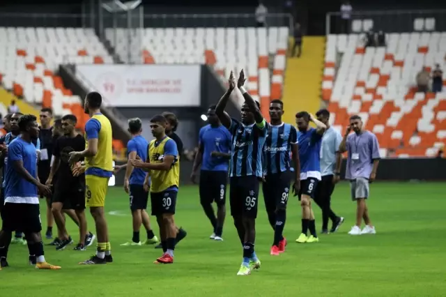 Adana Demirspor 3 puanla tanıştı