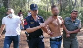 Antalya'da ormanı yakmaya çalışan şüpheli suçüstü yakalandı