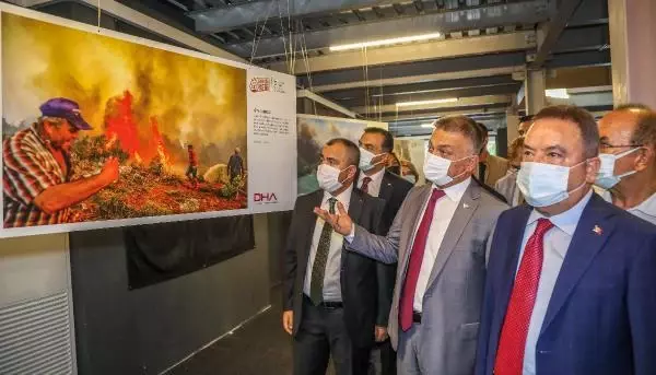ANTALYA, DHA'NIN 'YANGIN YERİ' SERGİSİNDE BULUŞTU