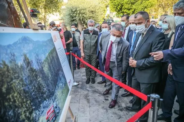 ANTALYA, DHA'NIN 'YANGIN YERİ' SERGİSİNDE BULUŞTU