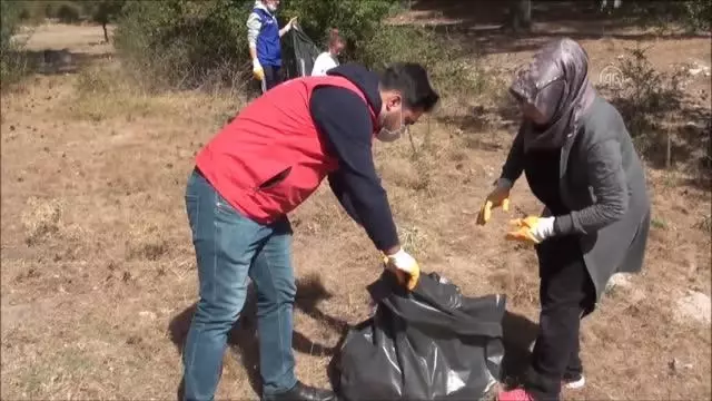 Son dakika gündem: Çocuklar, Dünya Temizlik Gününde doğa temizliği yaptı