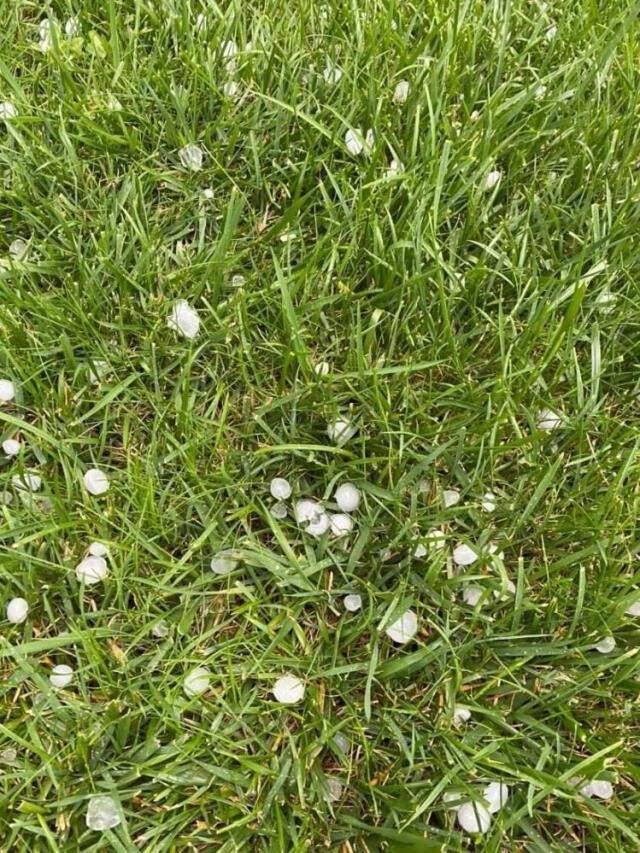 İstanbul'da beklenen yağış başladı, birtakım ilçeleri dolu vurdu