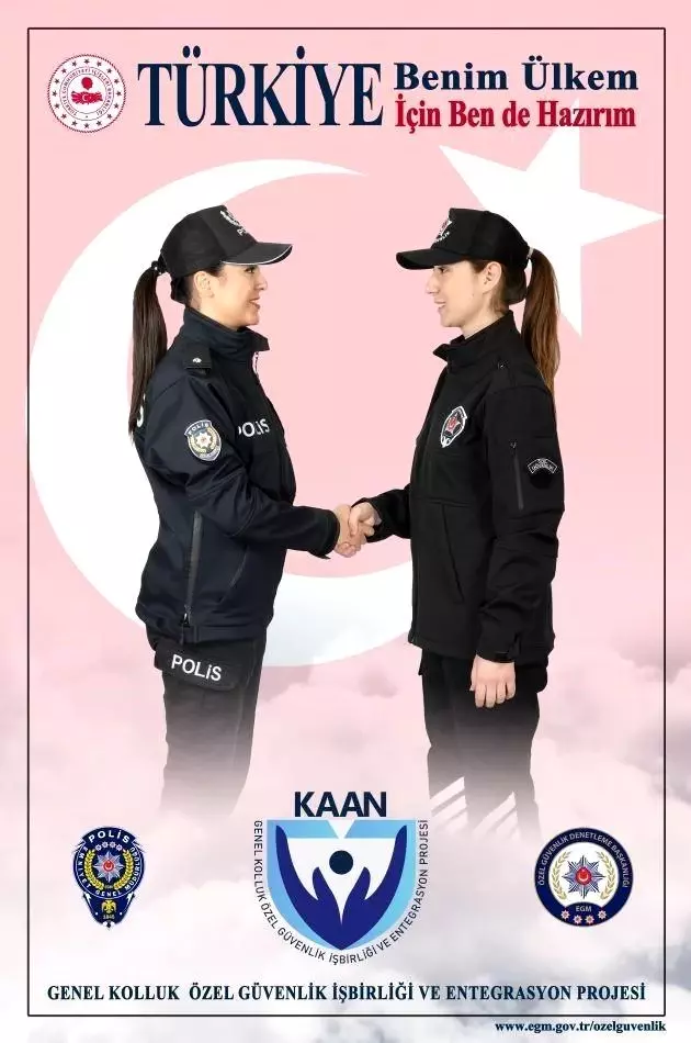 'KAAN' projesinde 96 bin 264 özel güvenlik görevlisi ve kolluk personeline eğitim