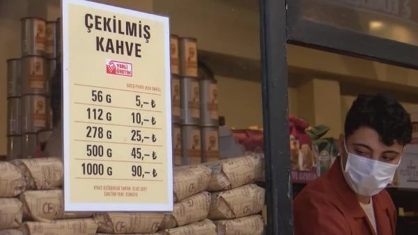 Brezilya'daki olumsuz iklim şartları nedeniyle Türkiye'de kahve fiyatı yüzde 100 zamlandı