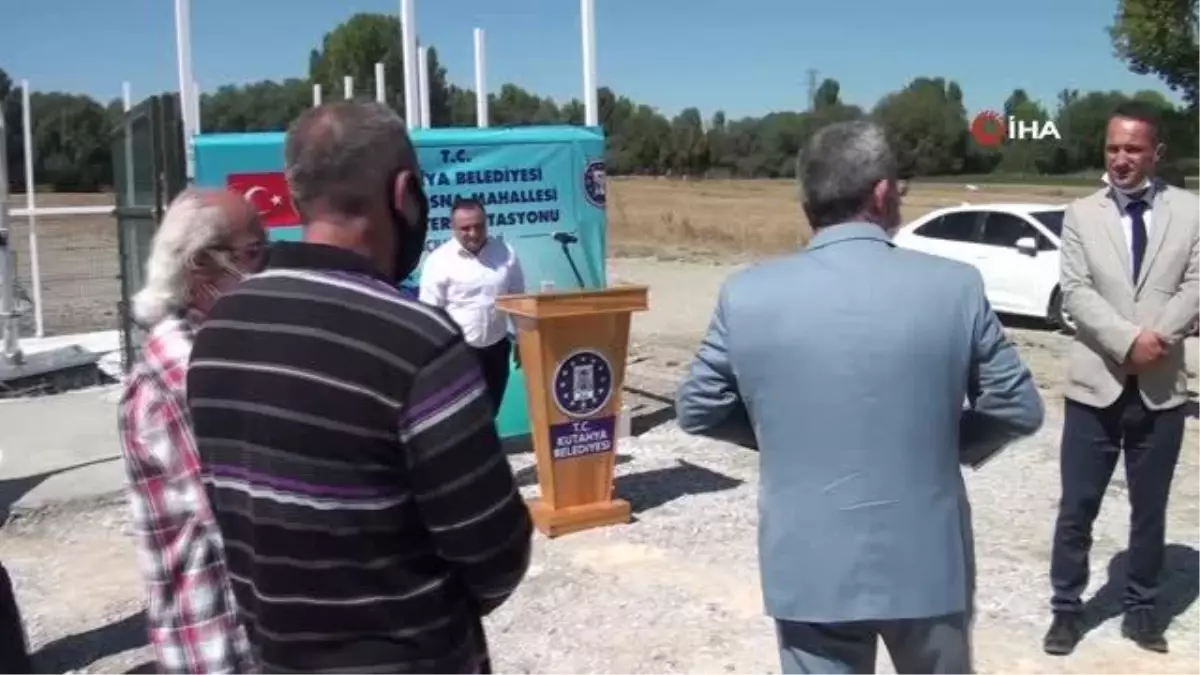 Kütahya'da Atık Su Terfi Merkezi hizmete girdi