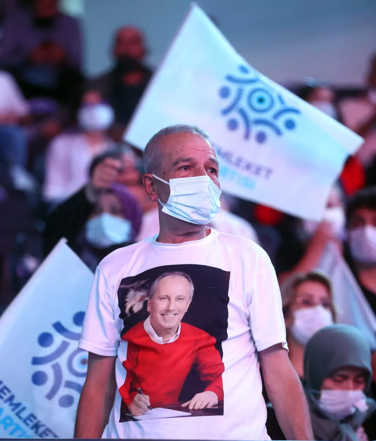 Memleket Partisi Genel Başkanı İnce, partisinin 1. Olağan Kurultayı'nda konuştu (2)