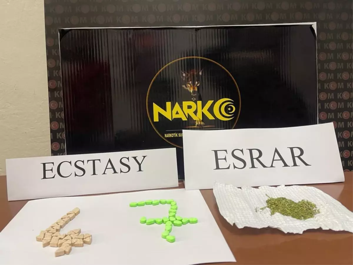 Nusaybin'de 3 kilo 86 gram esrar ele geçirildi