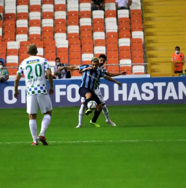 Süper Lig: Adana Demirspor: 2 - Çaykur Rizespor: 0 (İlk yarı)