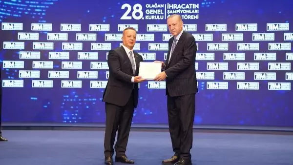 Cumhurbaşkanı Erdoğan, TİM 28. Olağan Genel Kurulu ve İhracatın Şampiyonları Ödül Töreni'ne katıldı: (2)