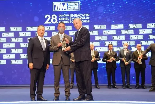 Cumhurbaşkanı Erdoğan, TİM 28. Olağan Genel Kurulu ve İhracatın Şampiyonları Ödül Töreni'ne katıldı: (2)