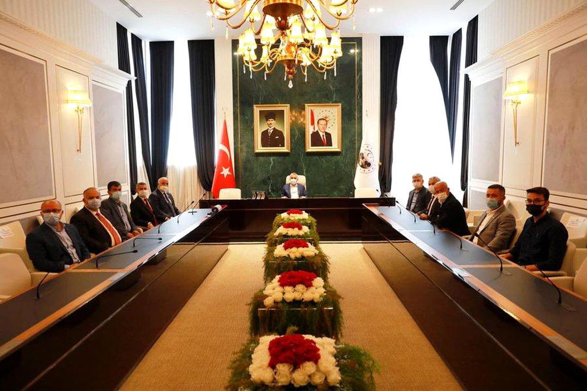 Vali BİLGİN'e ziyaret...