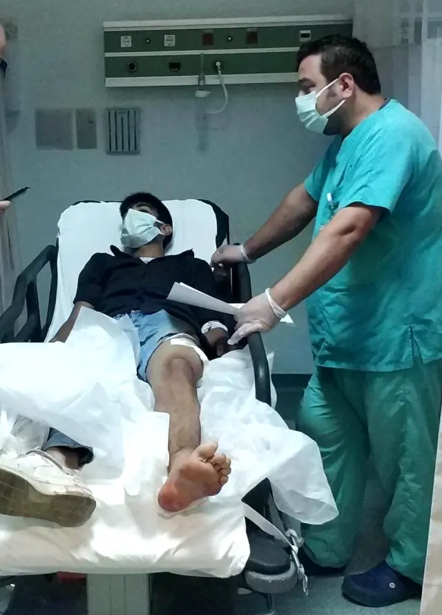 15 yaşındaki çocuk bıçaklı saldırıda hastanelik oldu