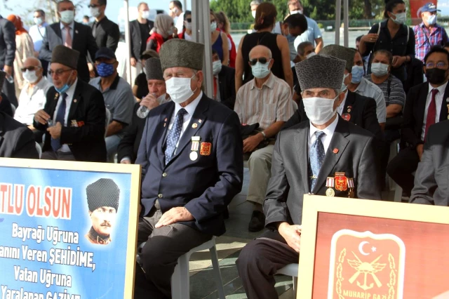 Antalya'da Gaziler Günü, düzenlenen merasim ile anıldı