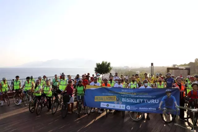 Avrupa Hareketlilik Haftası kapsamında bisiklet turu