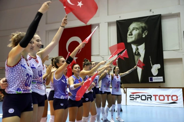 Aydın'ın Sultanları Balkan Kupası şampiyonu oldu