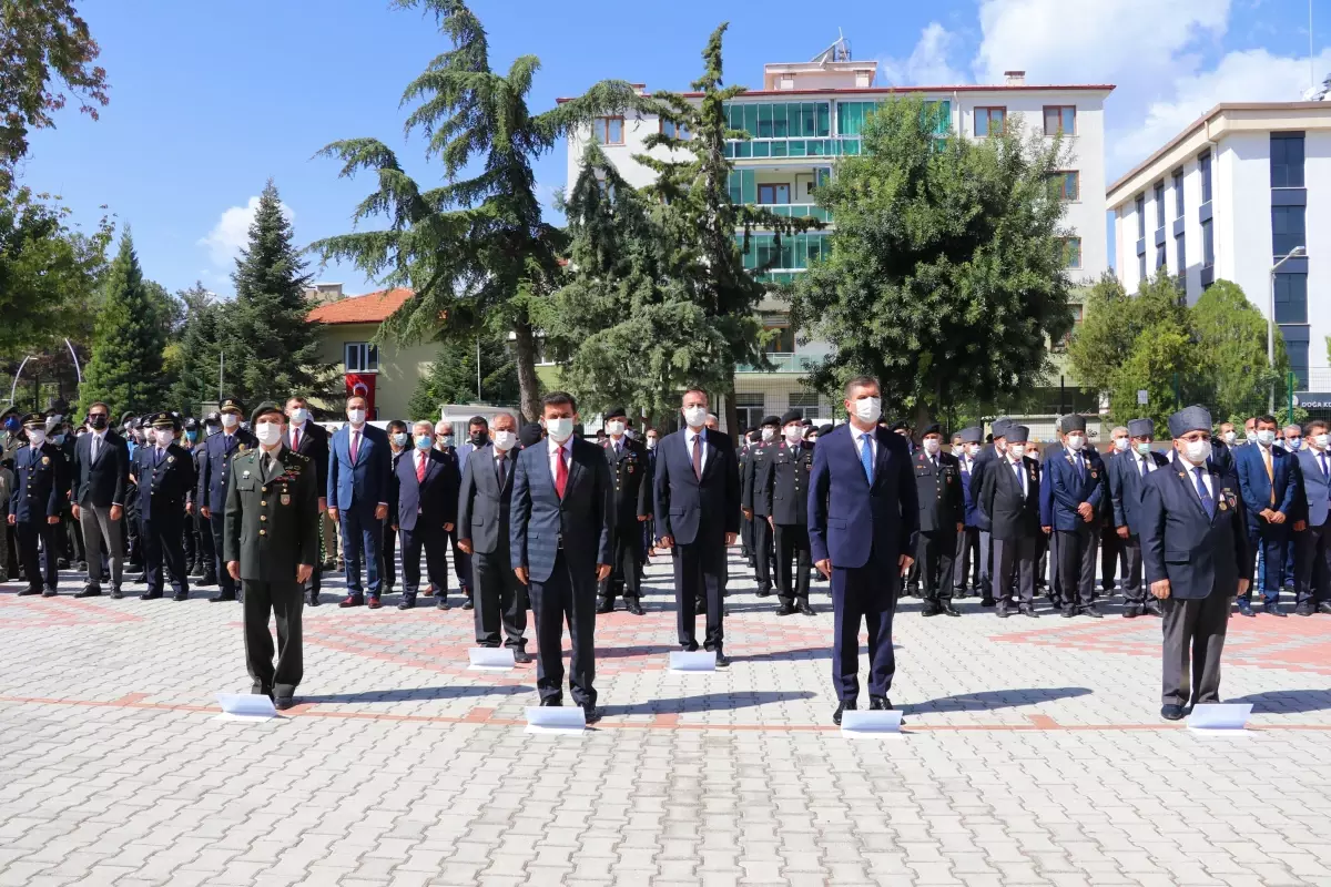 Burdur'da 19 Eylül Gaziler Günü törenle kutlandı