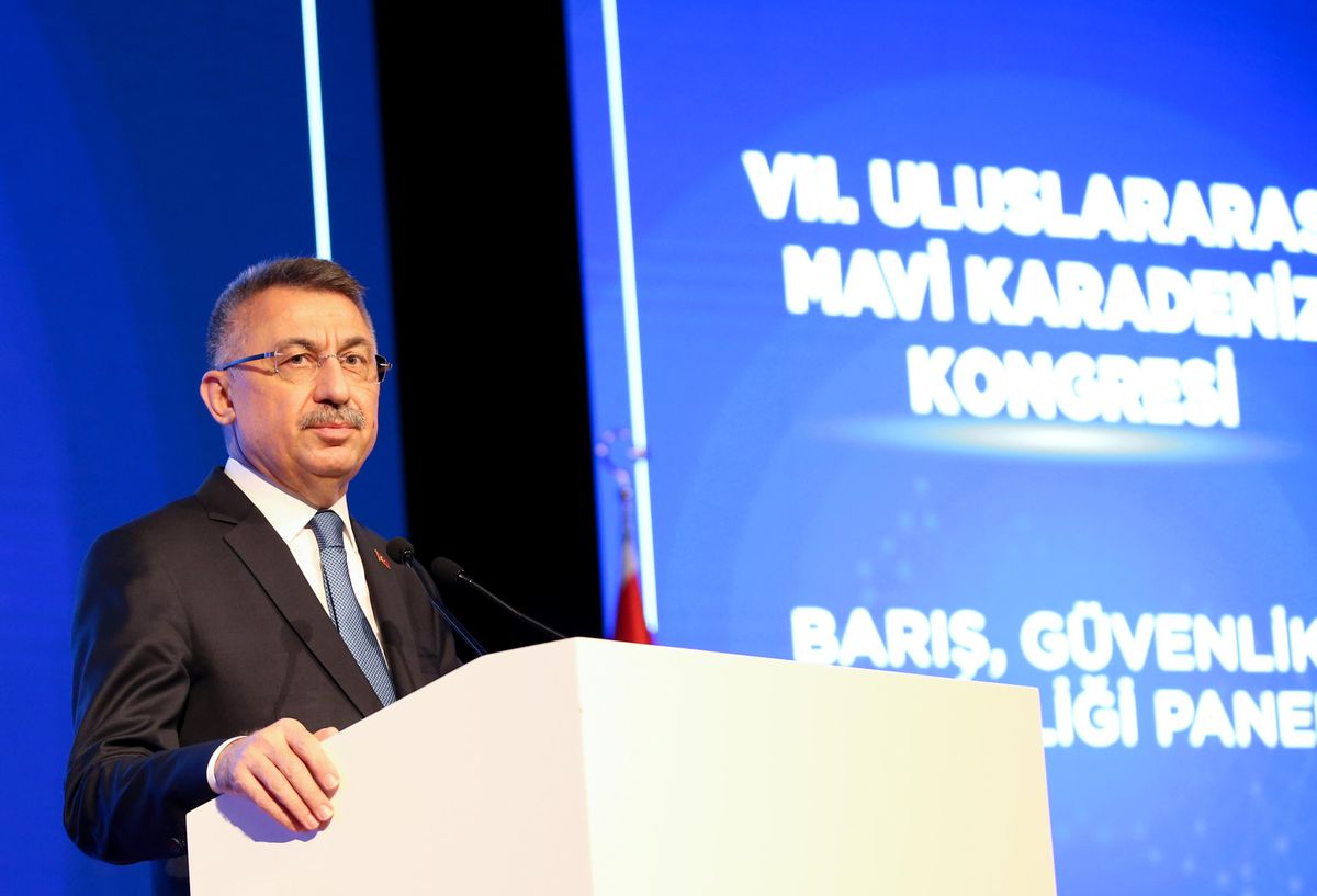 Cumhurbaşkanı Yardımcısı Fuat Oktay 7. Uluslararası Mavi Karadeniz Kongresi'ne katıldı: (1)