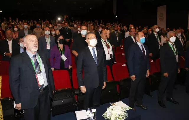 Cumhurbaşkanı Yardımcısı Fuat Oktay 7. Uluslararası Mavi Karadeniz Kongresi'ne katıldı: (2)