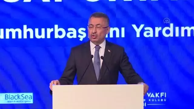 Cumhurbaşkanı Yardımcısı Oktay: Türkiye Karadeniz'de uluslararası ekonominin ve güvenliğin motor gücü, herhangi bir olumsuz durumda ise sigortasıdır