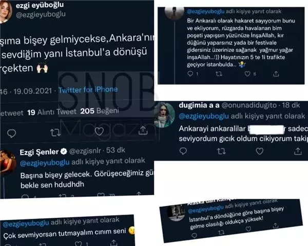 Ezgi Eyüboğlu Ankaralılar'ı kızdırdı