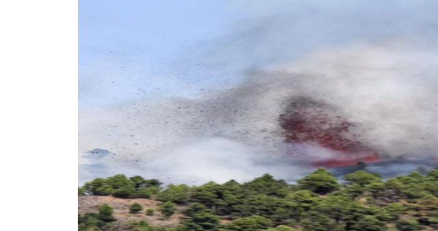 130 zelzelenin akabinde Kanarya Adaları'nda yanardağ patladı