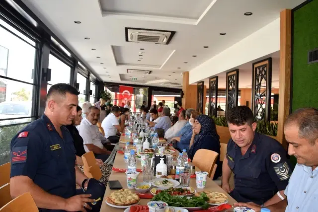 Aksu'da Gaziler Günü yemeği düzenlendi