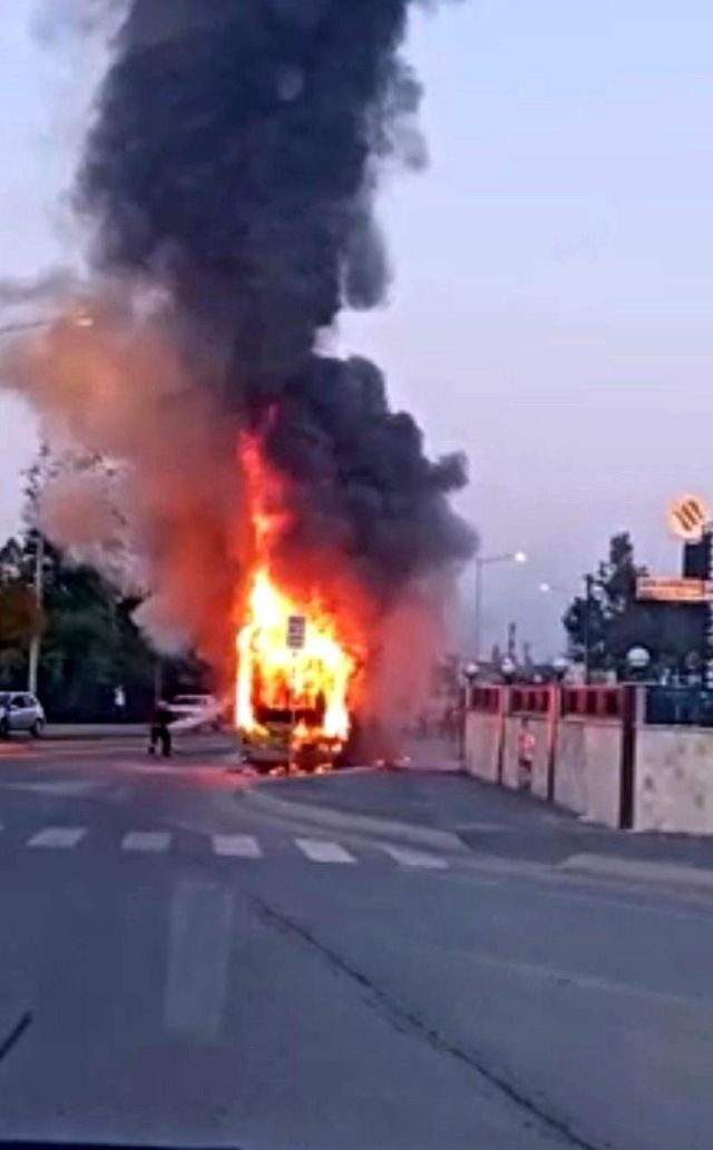 belediye otobusu alev alev yandi 6 14408571 o