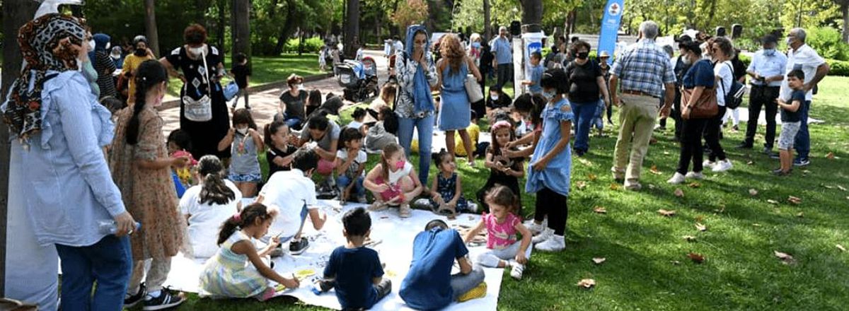 Çocuklar Barış İçin Bir Araya Geldi