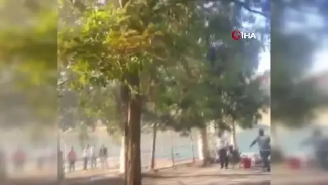 Son dakika! Feribot iskelesinde yangın çıktı, vatandaşlar seferber oldu