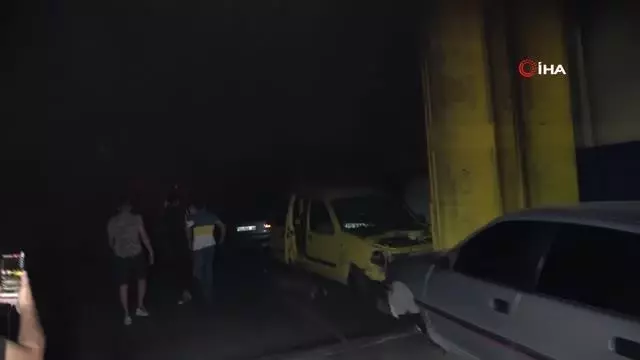 Son dakika 3. sayfa: Lastikçide çıkan yangında 5 aracı alevlerin arasından çıkarttılar