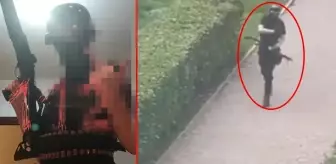 Rusya'daki üniversitede 8 kişinin öldüğü silahlı saldırı kamerada! Saldırgan, 'Elimde silah var, istediğimi yaparım' diye paylaşım yapmış