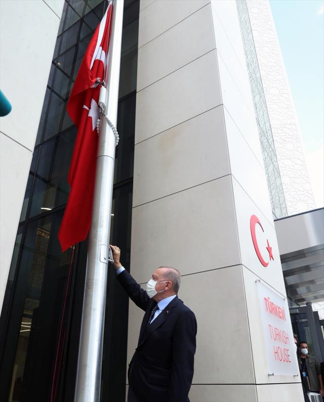 Son Dakika: Cumhurbaşkanı Erdoğan, New York'ta 'Yeni Türkevi Binası Açılış Töreni'nde konuşuyor