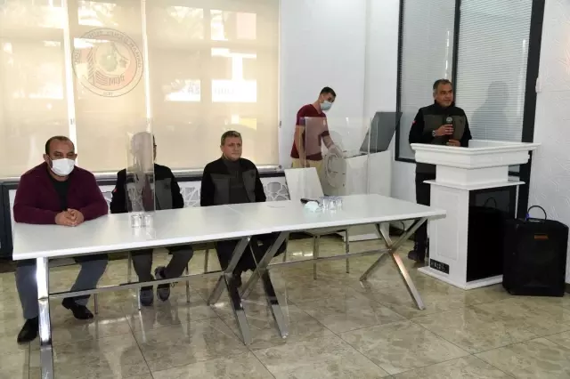 Yangınlarla mücadele eden orman personeline ödül