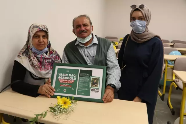 Antalya'da, 15 Temmuz şehidi Yasin Naci Ağaroğlu'nun adı verilen eğitim merkezi açıldı