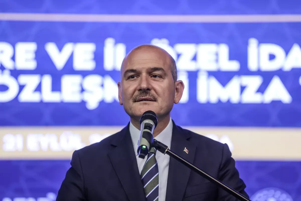 Bakan Bilgin, AFAD ve İl Özel İdareleri Çalışanları Toplu İş Sözleşmesi İmza Töreni'nde konuştu Açıklaması