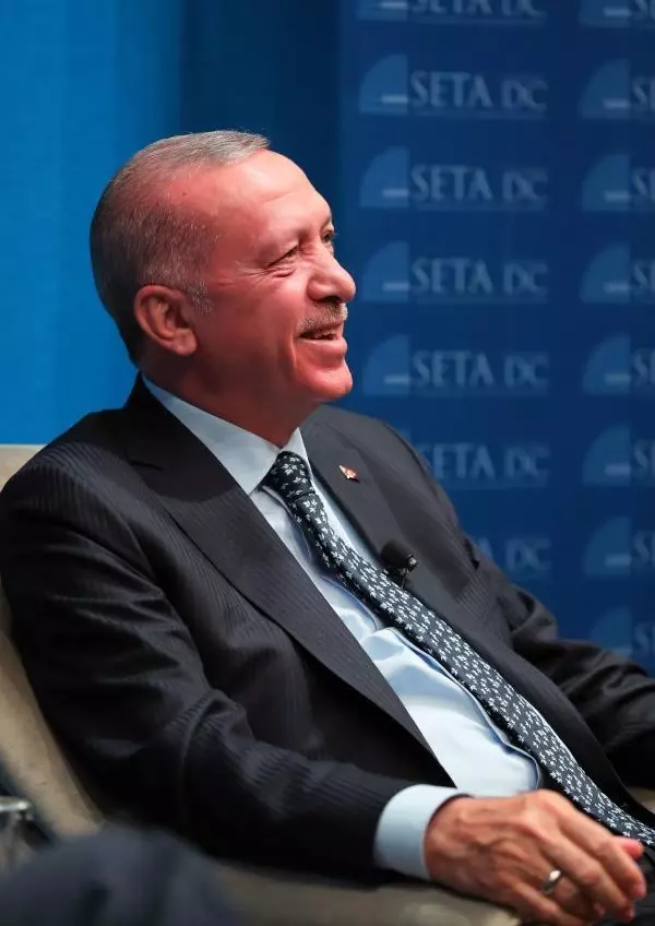 Son dakika haberleri: Cumhurbaşkanı Erdoğan, FPA ve SETA DC programına katıldı