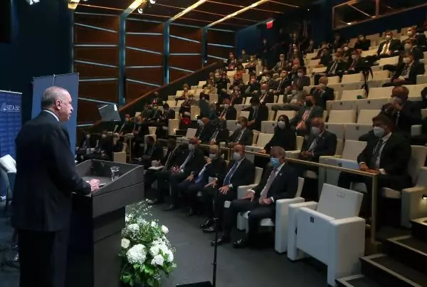 Son dakika haberleri: Cumhurbaşkanı Erdoğan, FPA ve SETA DC programına katıldı