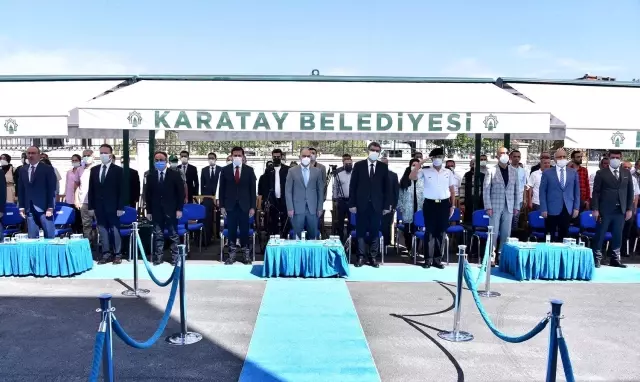 Karatay Belediyesi tarafından imali tamamlanan 2 anaokulu hizmete açıldı