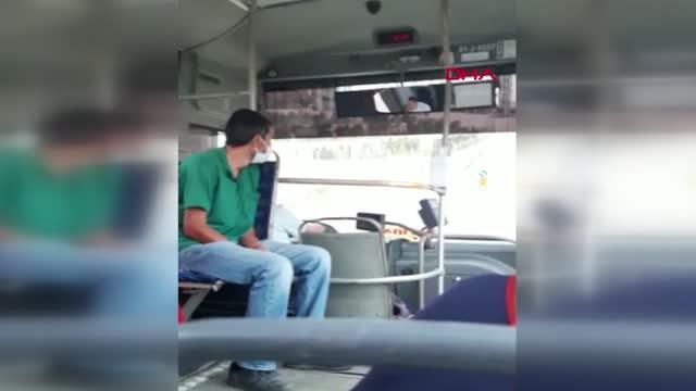 maske takmayan halk otobusu surucusu kendisin 2 14410237 o