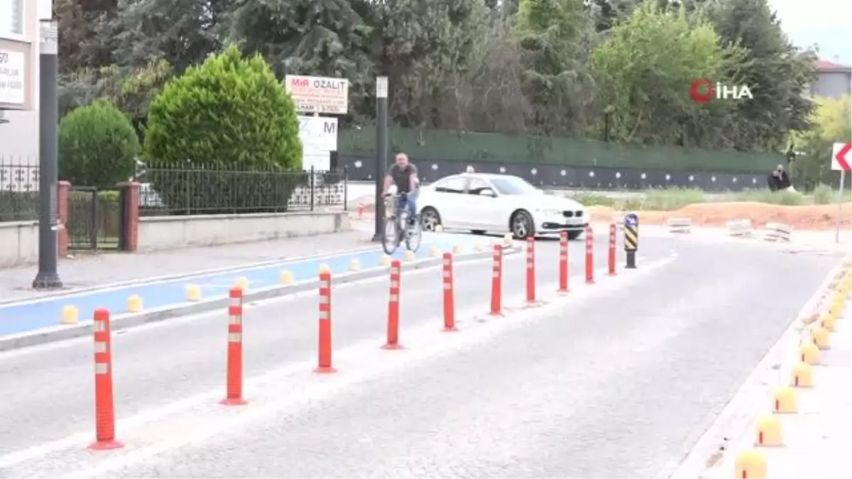 Nilüfer Belediyesi çalışanları işe bisikletle geldi