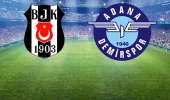 Kara Kartal, Vodafone Park'ta kayıp istemiyor! Beşiktaş-Adana Demirspor maçı başladı