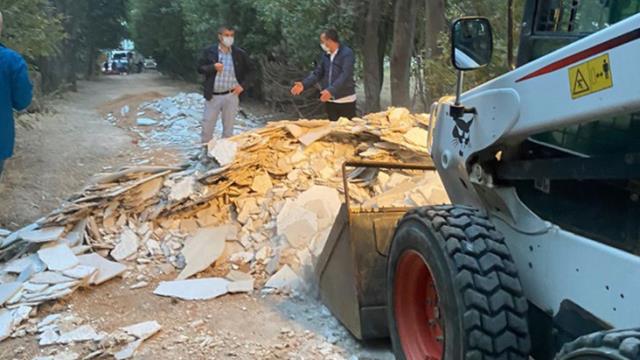Üsküdar Belediye Lideri Türkmen'den Validebağ Korusu'yla ilgili açıklama: Çalışma, yolun doğal toprakla düzenlenmesidir