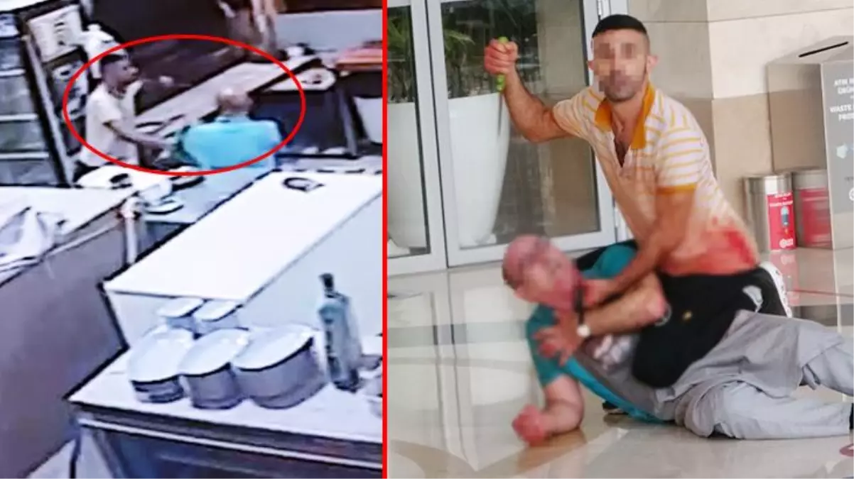 Görüntüleri ortaya çıktı! Ustasını bıçakla rehin alan garson, öncesinde bir de gasbetmiş